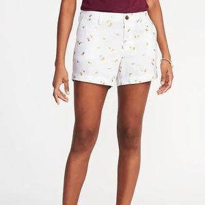 Mid-Rise Everyday Linen-Blend Shorts for Women